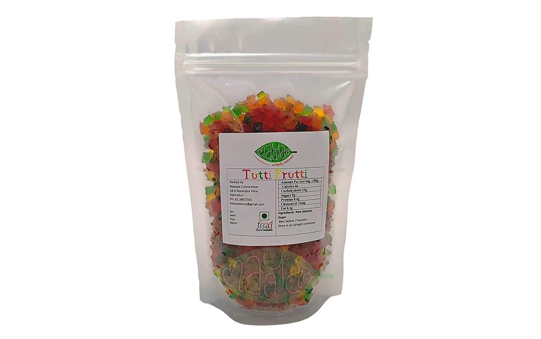 Maayaa Tutti Frutti    Pack  200 grams